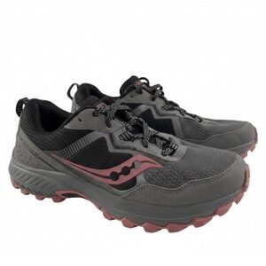Saucony Excursion TR16 Women's Trail Running Walking Shoes Grey Pink Size 10W